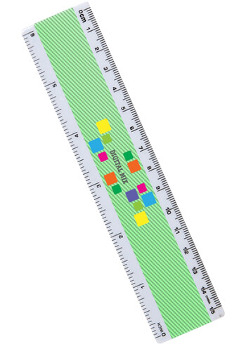 Bulk Full Color Standard 6 in. Rulers