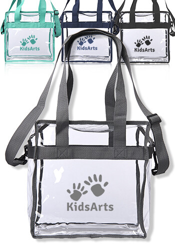 Promotional Game Day Clear Tote Bags