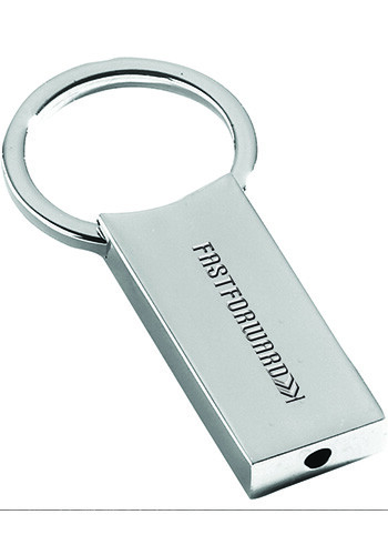 Personalized Geneva Metal Keyholder