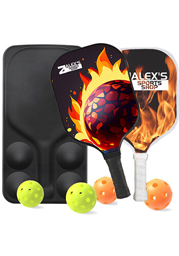 Customized Glass Fiber Pickleball Set with EVA Bag