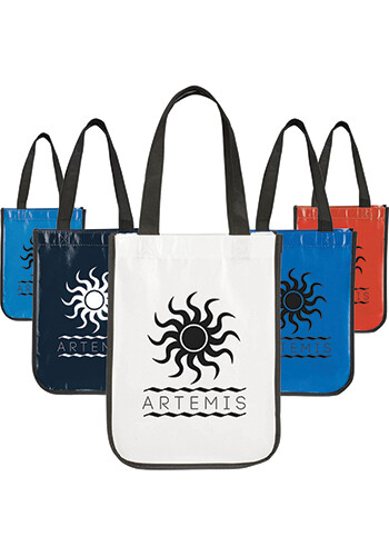 Customized Gloss Laminated Non-Woven Gift Tote Bag