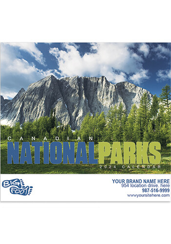 Custom Good Value Canadian National Parks Calendars