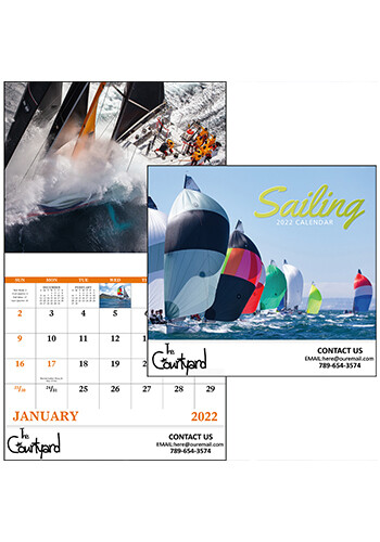 Custom Good Value Sailing Stapled Calendars