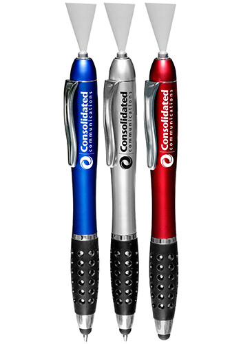 Gripper Stylus Pens with LED