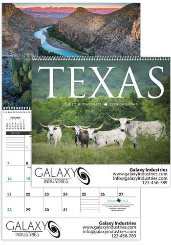 Customized Highly Texas Triumph Calendars