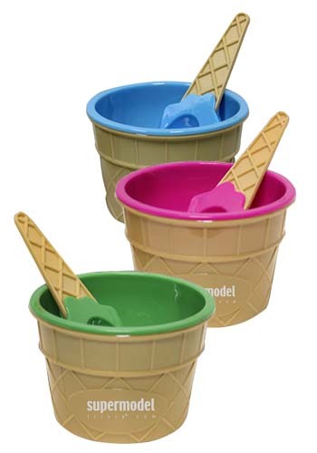 Ice Cream Bowl and Spoon Sets