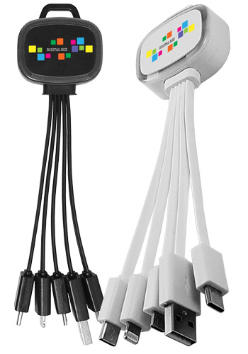 Wholesale Jellyfish 5-in-1 Multi-Device Charger