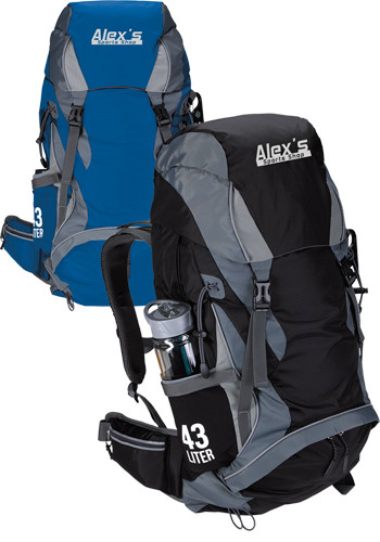 Koozie® Adventure 43L Hiking Backpack