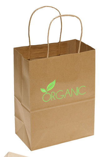 Large Brown Paper Shopping Bags