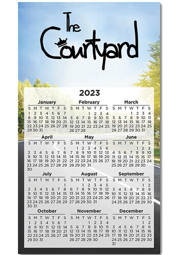 Customized Large Calendar Magnets