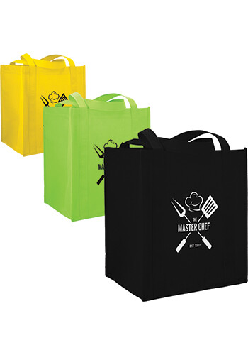 Wholesale Little Juno Non-Woven Grocery Tote Bags