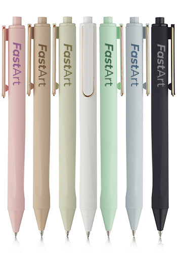 Promotional Matte Soft Rubber Coated Ballpoint Pens