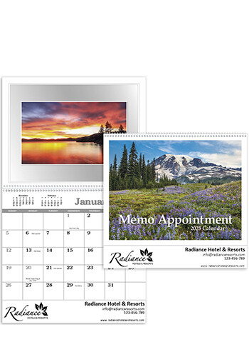 Customized Memo Appointment with Picture Calendars