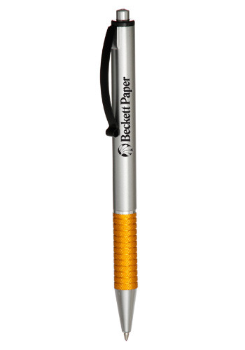 Metal Grip Ballpoint Plastic Pens | BP747
