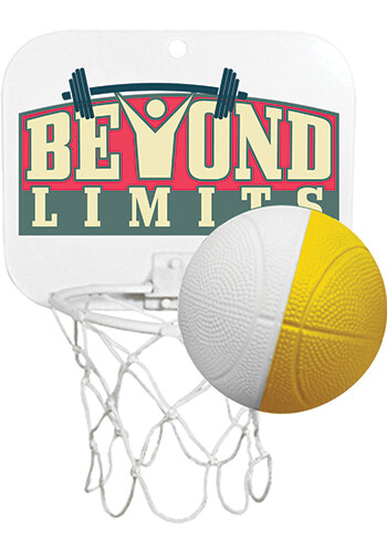 Personalized Mini Basketball Backboard with Foam Basketball