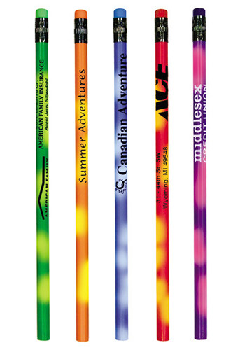 Custom Mood Pencils w/ Colored Eraser