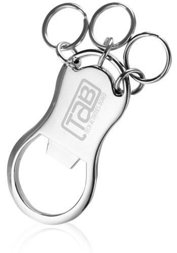 Multi-Hoop Bottle Opener Keychains