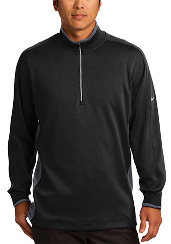 Custom Nike Polyester Dri FIT Half Zip Cover Up Pullovers |SA578673 ...