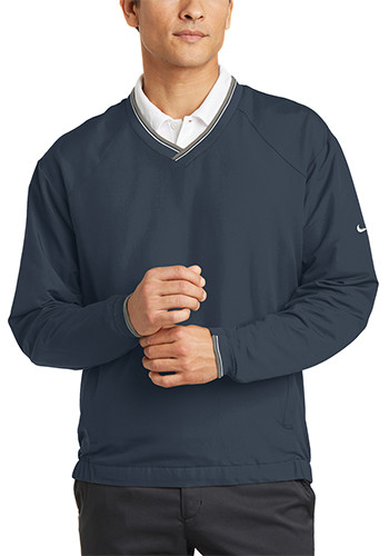 V- Neck Pullover Wind Shirt