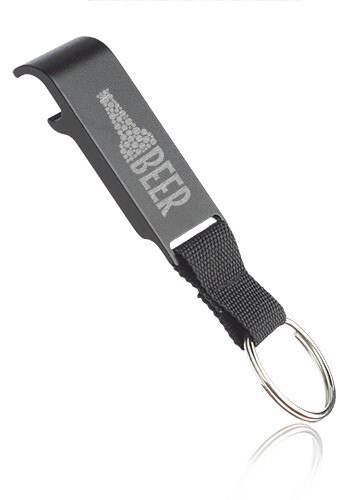 Promotional Nitro Metal Keychains with Bottle Opener