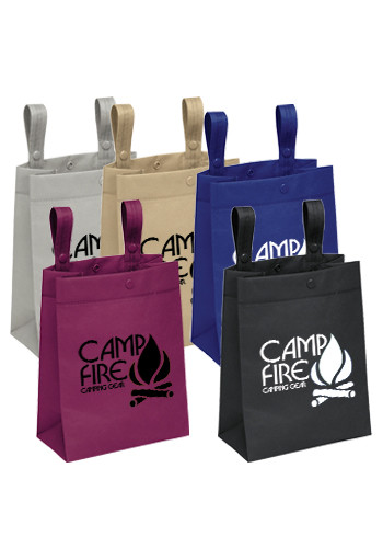 Promotional Non-Woven Hang Around Tote Bags