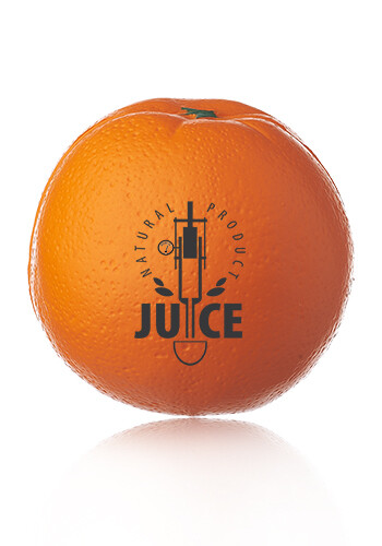Promotional Orange Shaped Stress Balls