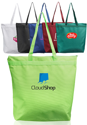 Tote Bags with Zipper