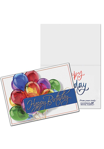 Customized Party Favorites Birthday Cards