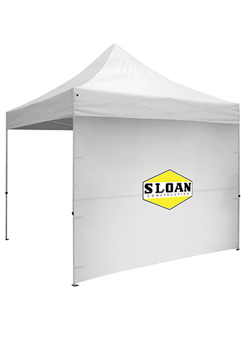 Personalized 10 ft Tent Full Wall With Zipper Ends