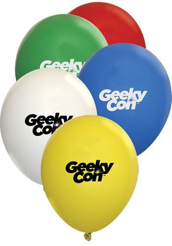 Personalized 9 Inch Standard Latex Balloons
