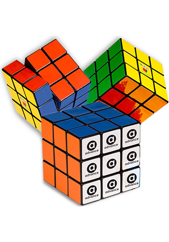 Wholesale Rubik's 9-Panel Full Stock Plastic Cubes | PL4685 - DiscountMugs