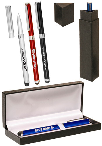 Stylus Roller Ball Metal Pens Gift Set | PGSMP250