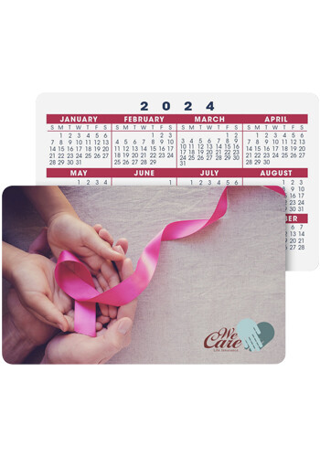 Custom Plastic Wallet Calendar or Card