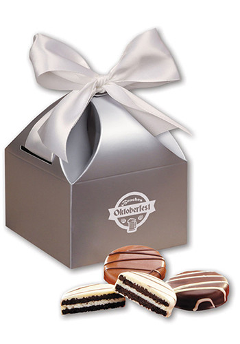Wholesale Oreos Chocolate Covered in Silver Gift Box