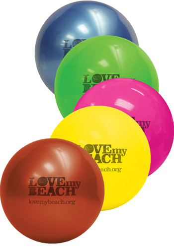 Promotional 8.5 in. Soft Vinyl Play Balls