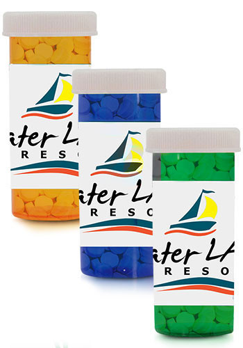 Custom Small Signature Peppermints Pill Bottles