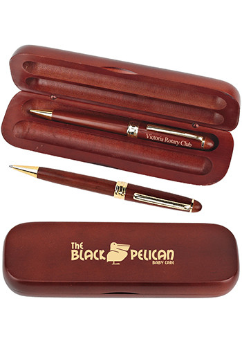 Custom Wooden Pen & Pencil Sets