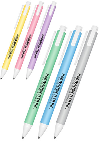 Personalized Purite Antimicrobial Pens in Pastel Colors