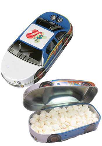 Promotional Race Car Tin-MicroMints