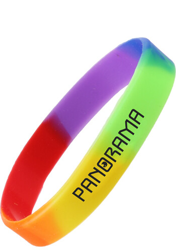 Personalized Rainbow Wristbands