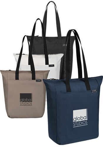 Promotional Renew rPET Zippered Tote Bag