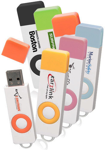 #USB0894GB 4GB Ring-Round Wholesale USB Drives