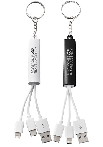 Route Light Up Logo 3-in-1 Cables