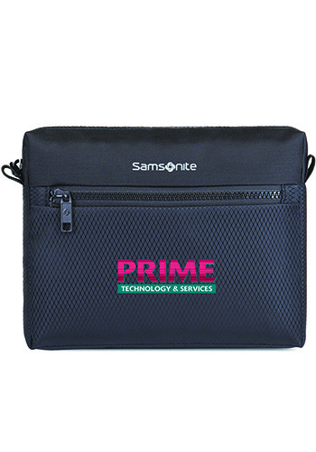 Customized Samsonite Zippered Pouch