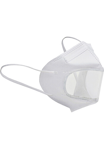Customized Single Use 5-Layer Clear Face Mask