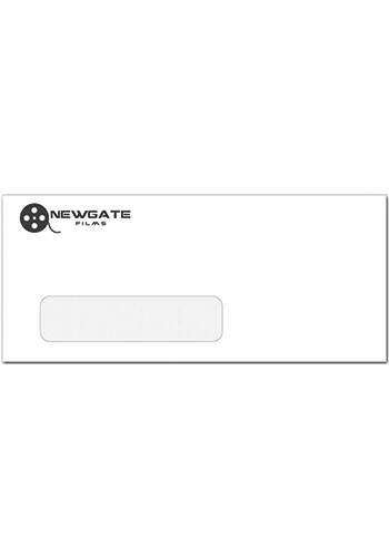 Customized Single Window Envelope with Gummed Seal