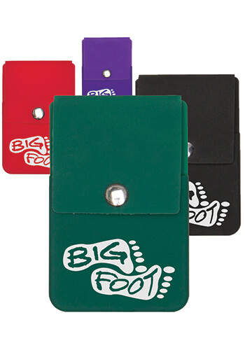 Personalized Snap Close Cell Phone Card Holders