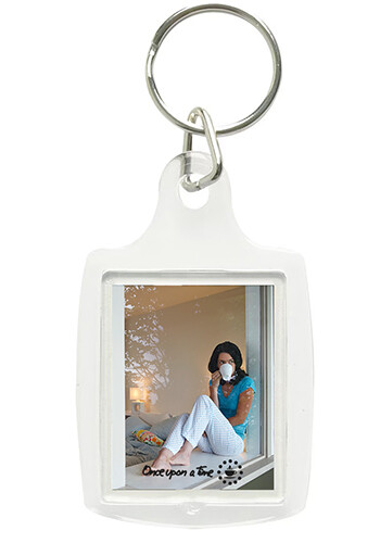 Personalized Snap-In Photo Keytag