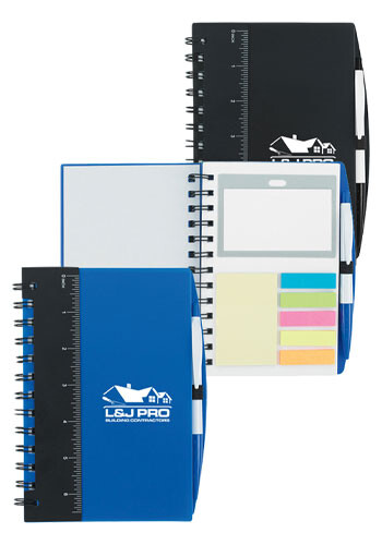Wholesale Souvenir Ruler Notebooks with Flags and Pen