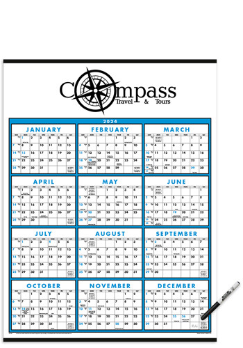Bulk Span-A-Year (Laminated with Marker) Triumph Calendars